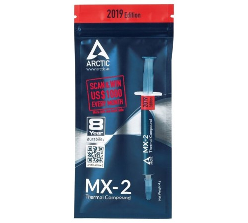 Термопаста Arctic MX-2 8 грамм (ACTCP00004B) (701693)