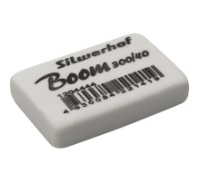 Ластик Silwerhof Boom 300/40 181148 35.5х23х8мм каучук термопластичный белый