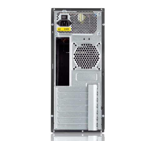 Корпус c блоком питания 450 Ватт Foxline FL-302-FZ450