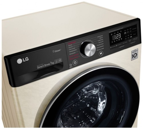 Стиральная машина LG F2V5HS9B класс: A загр.фронтальная макс.:7кг бежевый