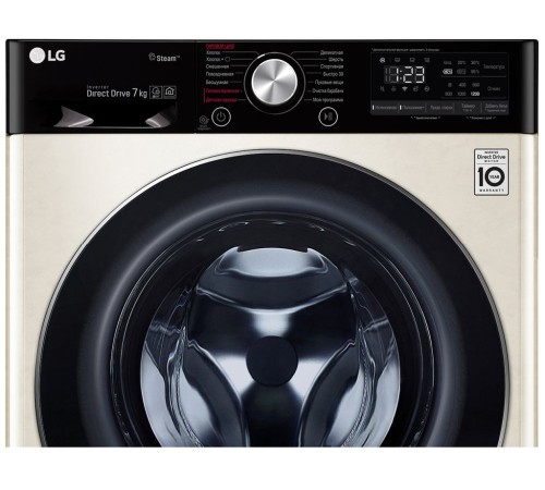Стиральная машина LG F2V5HS9B класс: A загр.фронтальная макс.:7кг бежевый