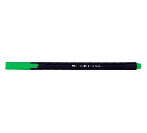 Набор ручек капиллярных Deli LINKUS (EQ900-12) 0.45мм игловидный пиш. наконечник 12цв. ассорти чернила