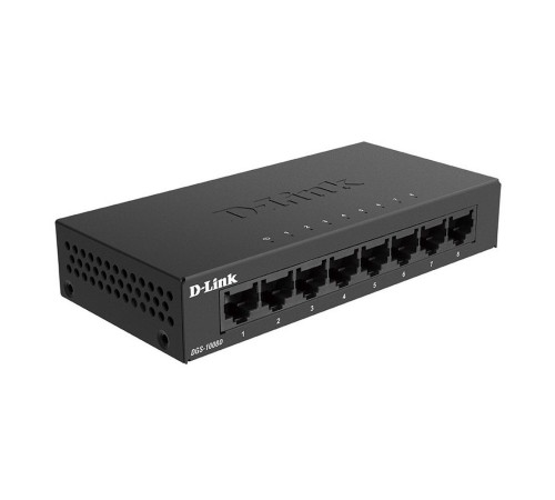 Коммутатор D-Link DGS-1008D/K2A 8G неуправляемый