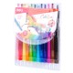 Восковые мелки Deli EC20403 Colorun с поворотным механизмом 12цв. блист.европод.
