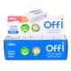 Ластик Deli EH03010 Offi 40x22x12мм ПВХ белый индивидуальная картонная упаковка