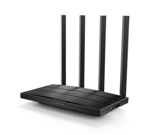 Роутер беспроводной TP-Link Archer C6U AC1200 10/100/1000BASE-TX черный