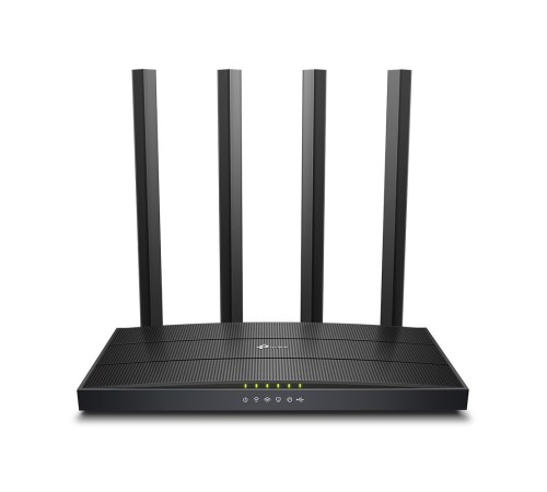 Роутер беспроводной TP-Link Archer C6U AC1200 10/100/1000BASE-TX черный
