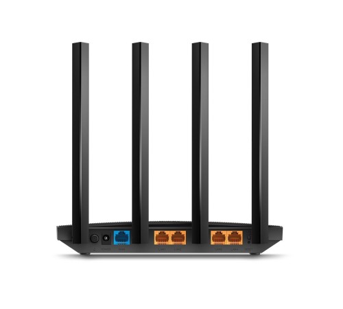 Роутер беспроводной TP-Link Archer C6U AC1200 10/100/1000BASE-TX черный
