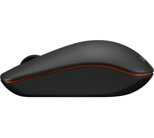 Мышь Lenovo 400 черный оптическая (1200dpi) беспроводная USB для ноутбука (3but)