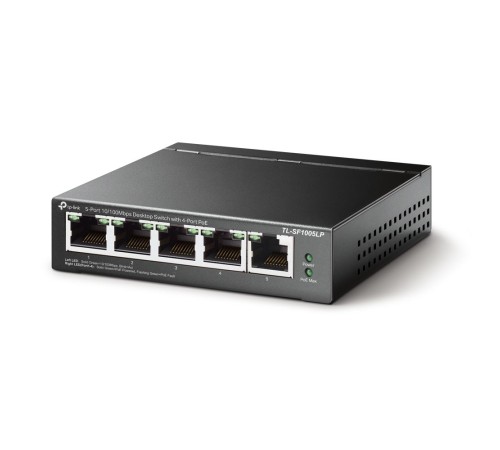 Коммутатор TP-Link TL-SF1005LP 5x100Mb 4PoE 41W неуправляемый Коммутатор TP-Link TL-SF1005LP 5x100Mb 4PoE 41W неуправляемый