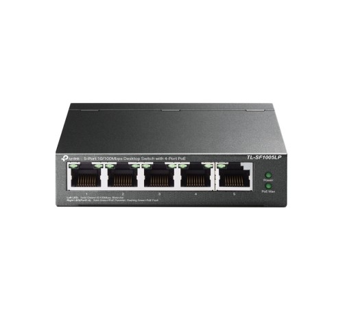 Коммутатор TP-Link TL-SF1005LP 5x100Mb 4PoE 41W неуправляемый Коммутатор TP-Link TL-SF1005LP 5x100Mb 4PoE 41W неуправляемый