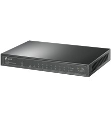 Коммутатор TP-Link TL-SG1210P 9G 1SFP 8PoE+ 63W неуправляемый