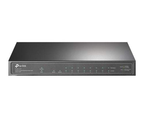 Коммутатор TP-Link TL-SG1210P 9G 1SFP 8PoE+ 63W неуправляемый Коммутатор TP-Link TL-SG1210P 9G 1SFP 8PoE+ 63W неуправляемый