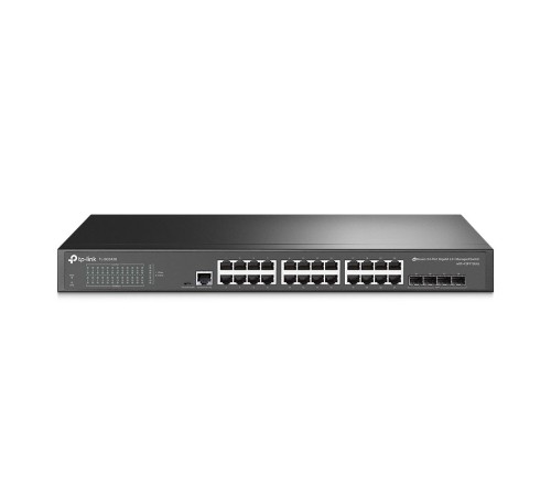 Коммутатор TP-Link JetStream TL-SG3428 24G 4SFP управляемый