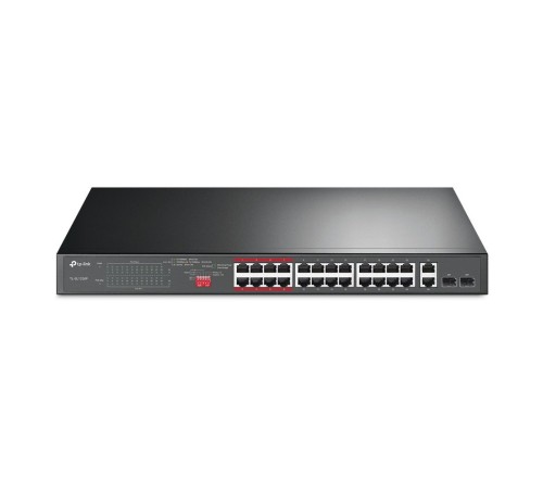 Коммутатор TP-Link TL-SL1226P 24x100Mb 2G 24PoE+ 250W неуправляемый Коммутатор TP-Link TL-SL1226P 24x100Mb 2G 24PoE+ 250W неуправляемый