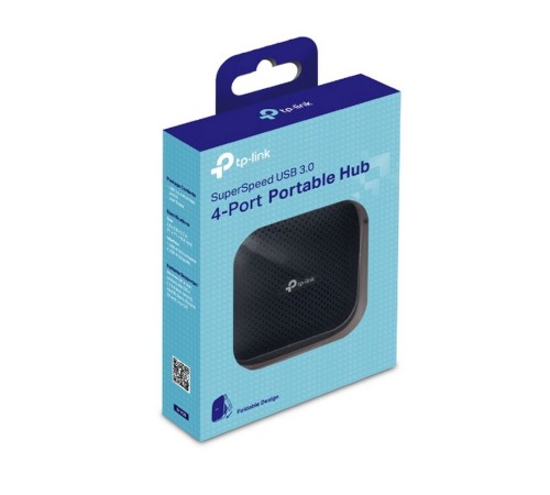 Разветвитель USB 3.0 TP-Link UH400 4порт. черный