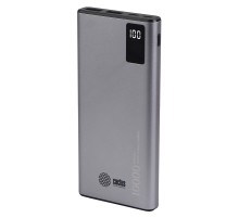 Мобильный аккумулятор Cactus CS-PBFSLT-10000 10000mAh 3A 2xUSB серый