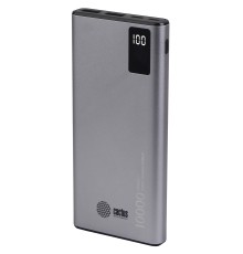 Мобильный аккумулятор Cactus CS-PBFSLT-10000 10000mAh 3A 2xUSB серый