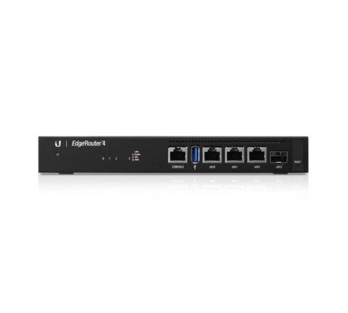 Роутер Ubiquiti ER-4-EU 10/100/1000BASE-TX черный