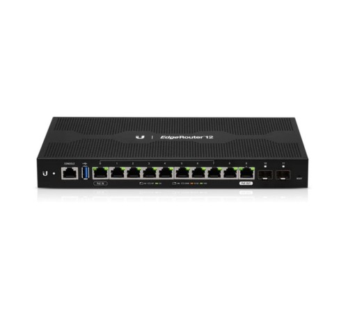 Роутер Ubiquiti ER-12-EU черный