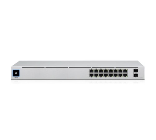 Коммутатор Ubiquiti UniFi Switch 16 PoE (USW-16-POE-EU)