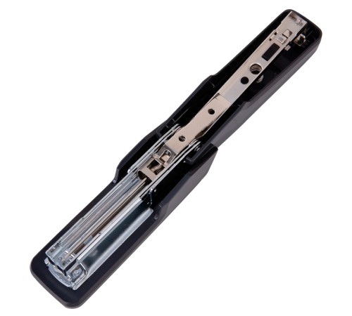 Степлер настольный Deli E0464BLACK Exceed 24/6 26/6 (25листов) черный 100скоб металл/пластик коробка