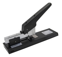 Степлер мощный Silwerhof 401079-01 23/6 23/8 23/10 23/13 (100листов) черный 100скоб металл/пластик закрытый коробка