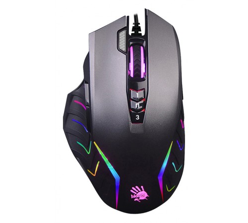 Мышь A4Tech Bloody J95s серый оптическая (8000dpi) USB3.0 (9but) Мышь A4Tech Bloody J95s серый оптическая (8000dpi) USB3.0 (9but)
