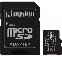 Флеш карта microSDXC 256Gb Kingston SDCS2/256GB Canvas Select Plus + adapter