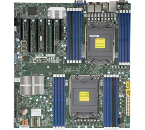Материнская плата Supermicro Motherboard 2xCPU X12DPi-N6 3rd Gen Xeon Scalable TDP 270W/ 16xDIMM/14xSATA/ C621A RAID 0/1/5/10/ 2x10Gb/4xPCIex16, 2xPCIex8/M.2 (MBD-X12DPi-N6-O)