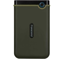 Жесткий диск Transcend USB 3.0 2Tb TS2TSJ25M3G StoreJet 25M3 (5400rpm) 2.5" зеленый