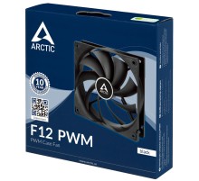 Вентилятор корпусной ARCTIC F12 PWM PST (Black) - retail (ACFAN00200A) (702966)