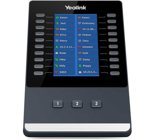 Модуль расширения Yealink EXP43 черный