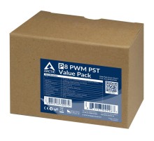 Вентилятор корпусной ARCTIC P8 PWM PST Value Pack (Black/Black) - retail (ACFAN00154A) (702072)