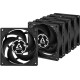 Вентилятор корпусной ARCTIC P8 Value Pack (Black/Black) (5pc) (ACFAN00153A) (702065)