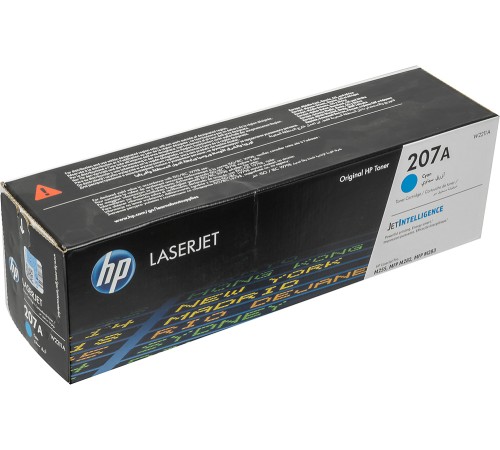 Картридж лазерный HP 207A W2211A голубой (1250стр.) для HP M255/MFP M282/M283