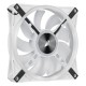 iCUE QL140 RGB [CO-9050106-WW] 140mm PWM White Fan — Dual Fan Kit with Lighting Node CORE {10}