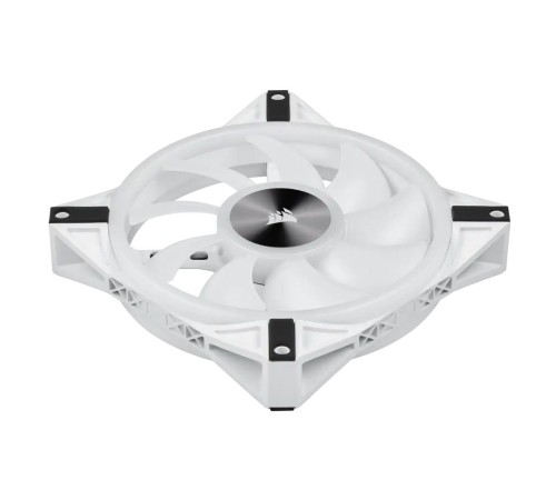 iCUE QL140 RGB [CO-9050106-WW] 140mm PWM White Fan — Dual Fan Kit with Lighting Node CORE {10}