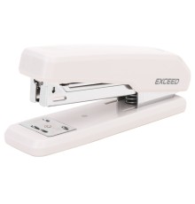 Степлер Deli E0300WHITE Exceed 24/6 26/6 (25листов) белый 100скоб металл/пластик коробка