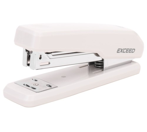 Степлер Deli E0300WHITE Exceed 24/6 26/6 (25листов) белый 100скоб металл/пластик коробка