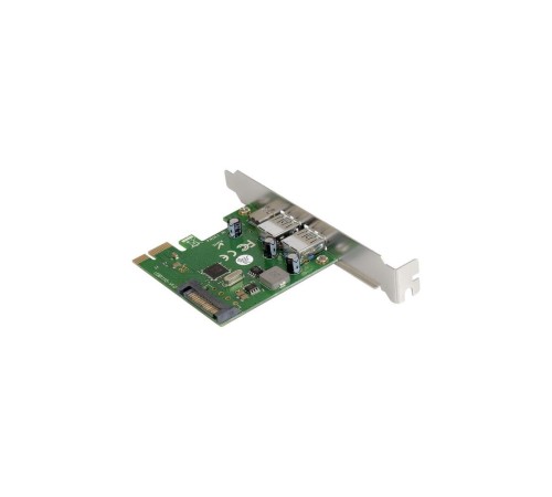 Exegate EX283719RUS Контроллер EXE-323 PCI-E 2.0, 2*USB3.0 ext + 1*Type-C, разъем доп.питания (OEM)