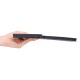 Лоток вертикальный Deli E9846BLACK для бумаг 326х275х257мм черный пластик