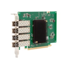 Emulex LPe31004-M6 Gen 6 (16GFC), 4-port, 16Gb/s, PCIe Gen3 x8, LC MMF 100m, трансивер установлен, Upgradable to 32GFC  (011377) {5}