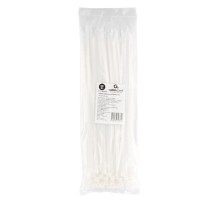 Аксессуары Cablexpert Стяжки NYT-300x4.8 пластиковые 300 мм х 4.8 мм, белые (100 шт.) (798626)