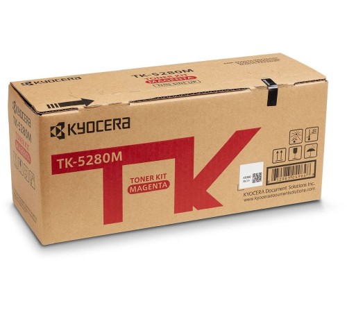 Картридж лазерный Kyocera TK-5280M 1T02TWBNL0 пурпурный (11000стр.) для Kyocera Ecosys P6235cdn/M6235cidn/M6635cidn