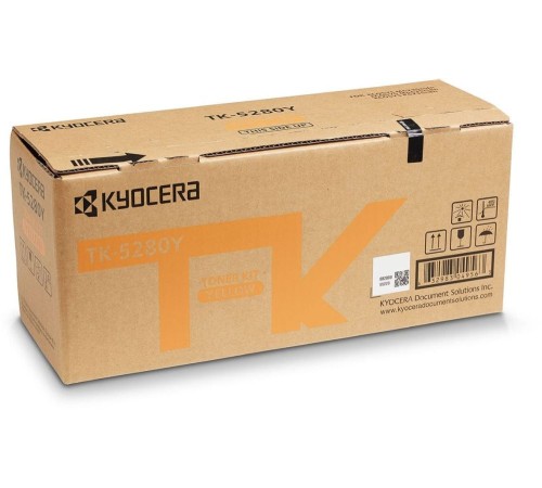 Картридж лазерный Kyocera TK-5280Y 1T02TWANL0 желтый (11000стр.) для Kyocera Ecosys P6235cdn/M6235cidn/M6635cidn