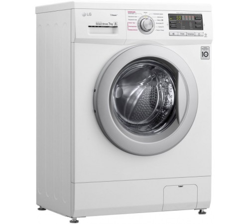 Стиральная машина LG F1296HDS1 класс: A загр.фронтальная макс.:7кг белый