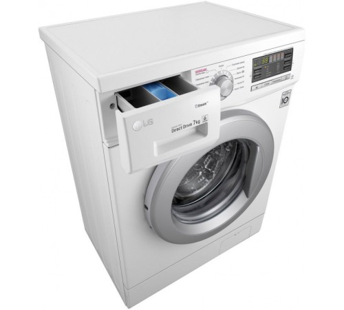 Стиральная машина LG F1296HDS1 класс: A загр.фронтальная макс.:7кг белый