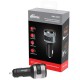 Автомобильный FM-модулятор Ritmix FMT-A707 черный MicroSD BT USB (80000131)