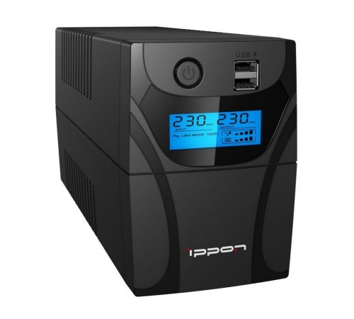 Источник бесперебойного питания Ippon Back Power Pro II Euro 850 480Вт 850ВА черный Источник бесперебойного питания Ippon Back Power Pro II Euro 850 480Вт 850ВА черный